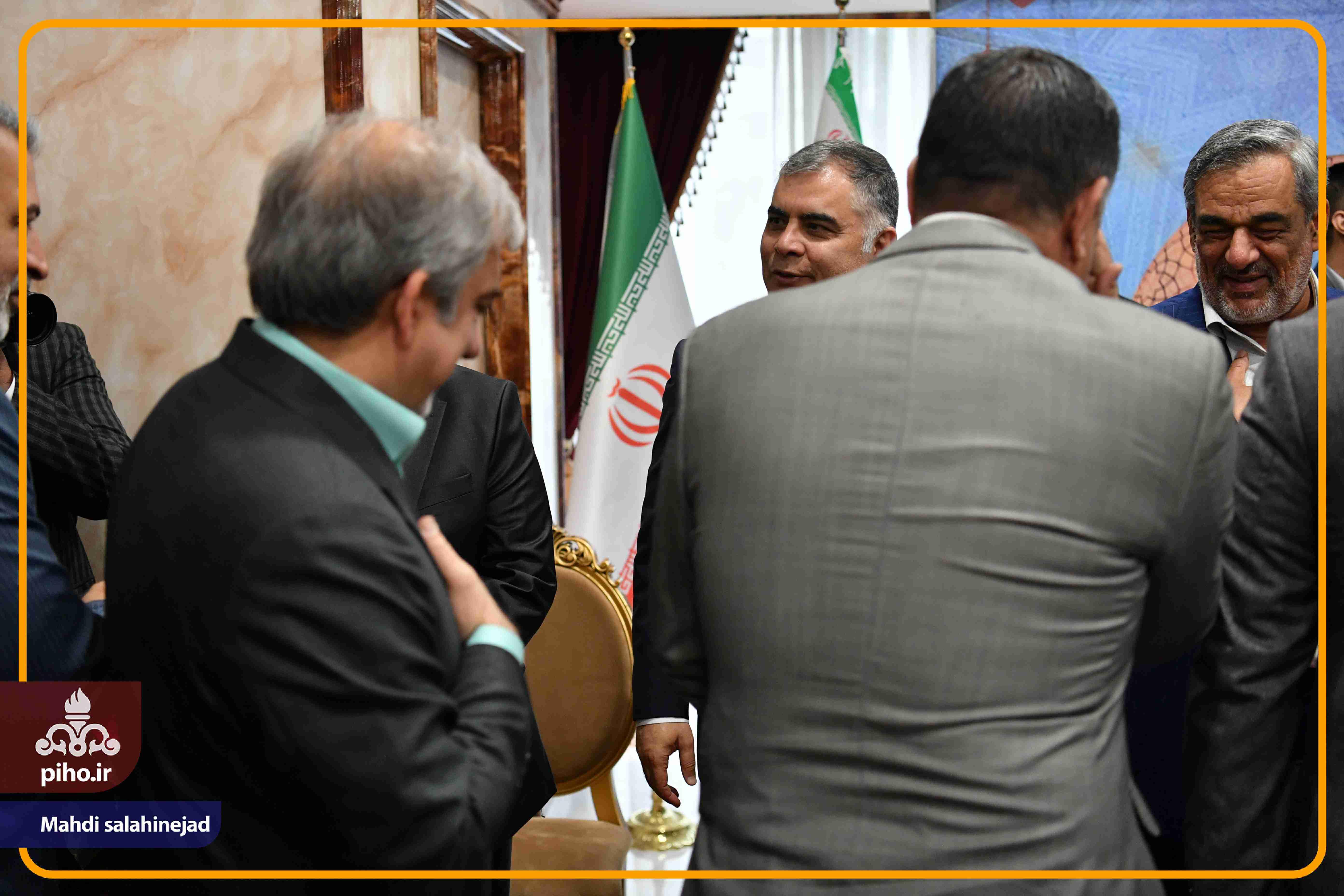 دیدار نوروزی محسن پاک‌نژاد 1