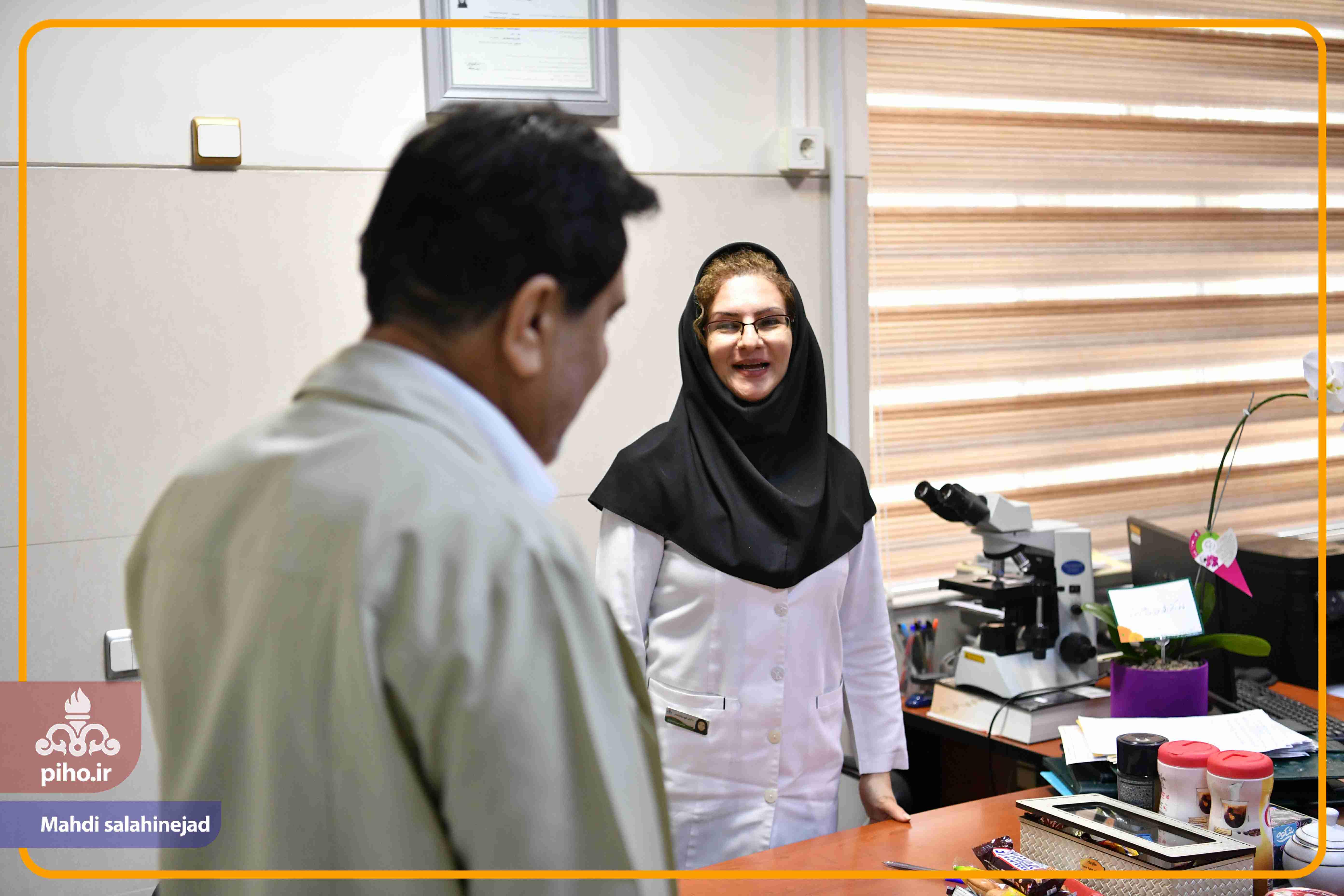 بازدید دکتر شجاع بیمارستان تهران 76