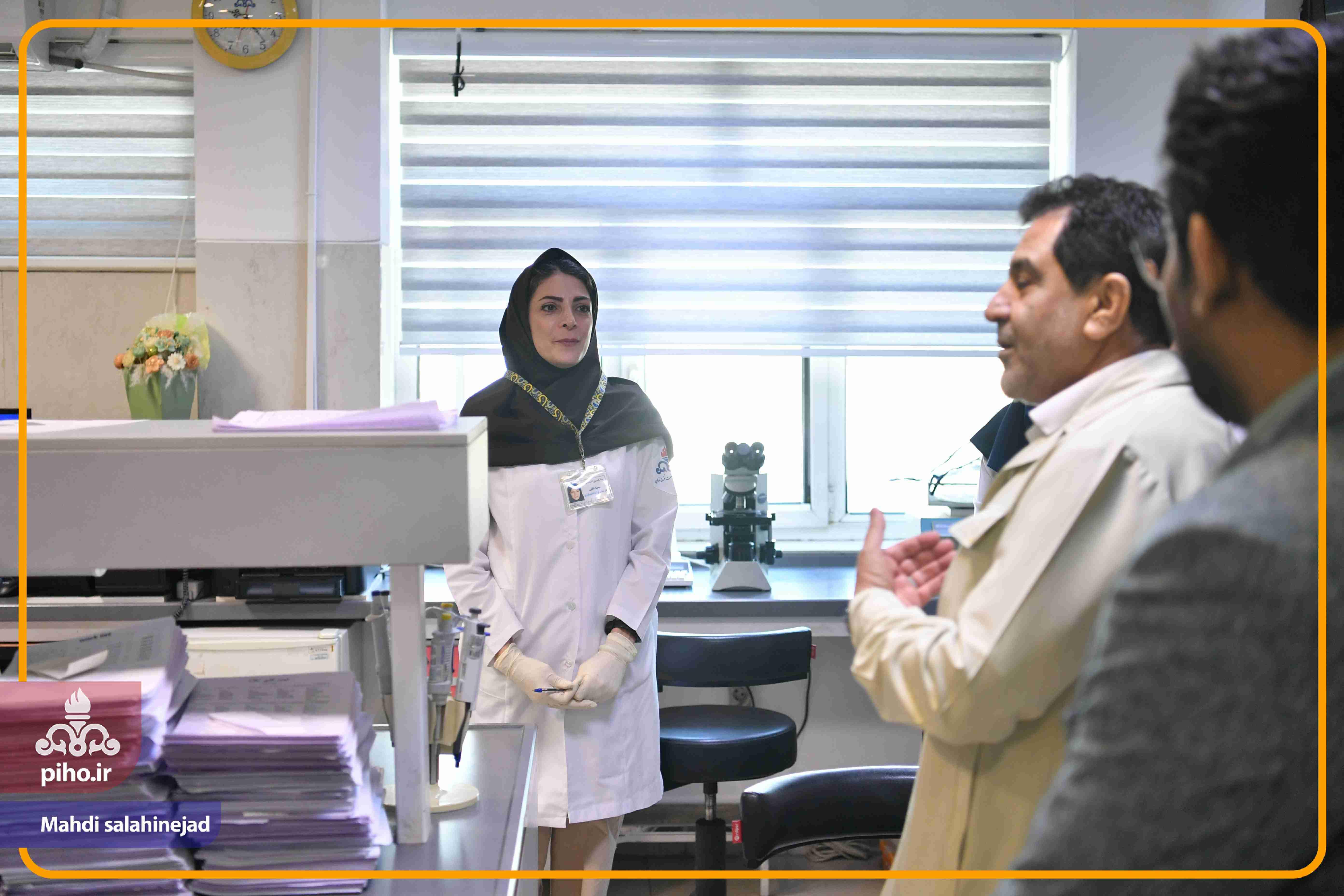 بازدید دکتر شجاع بیمارستان تهران 71