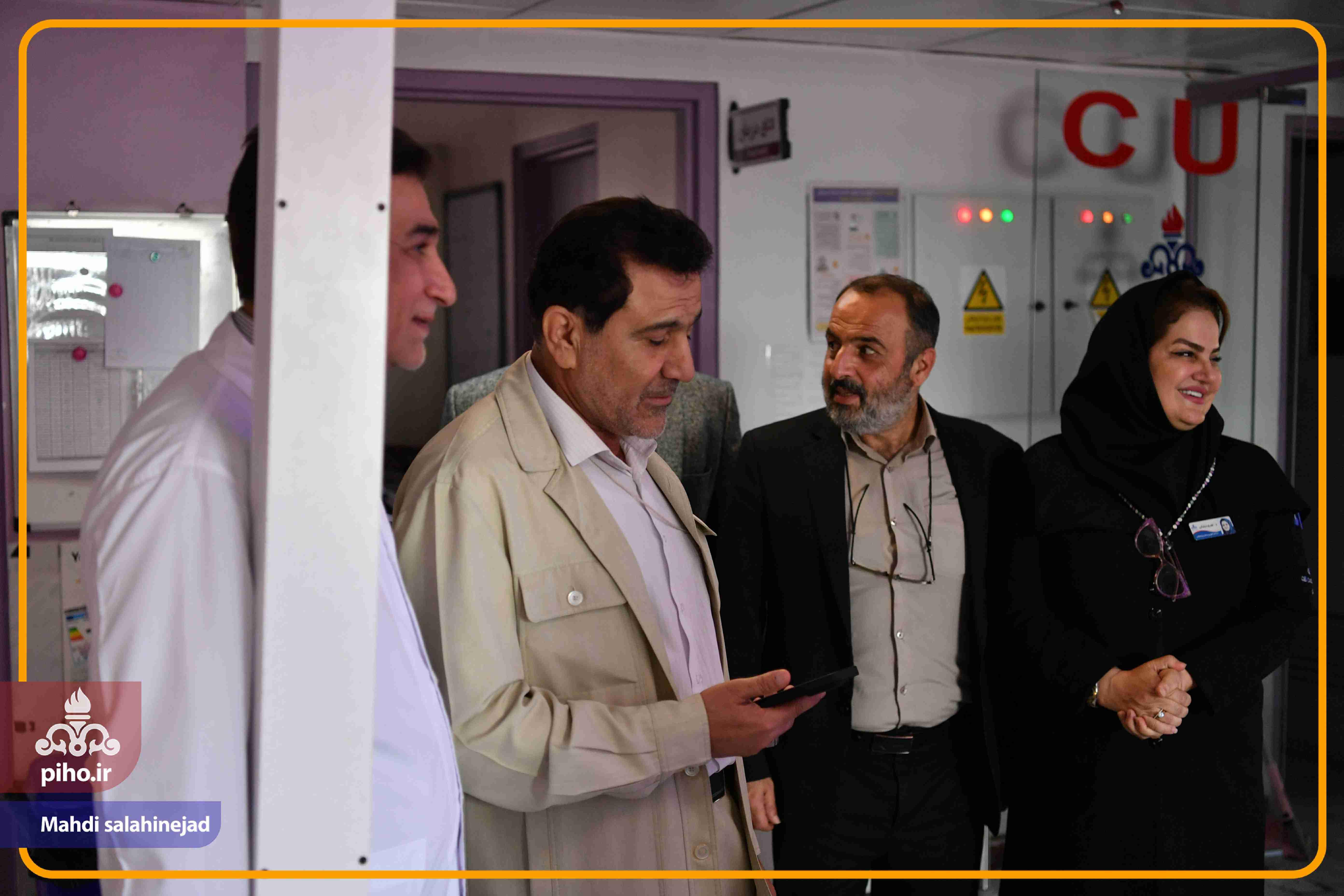 بازدید دکتر شجاع بیمارستان تهران 52