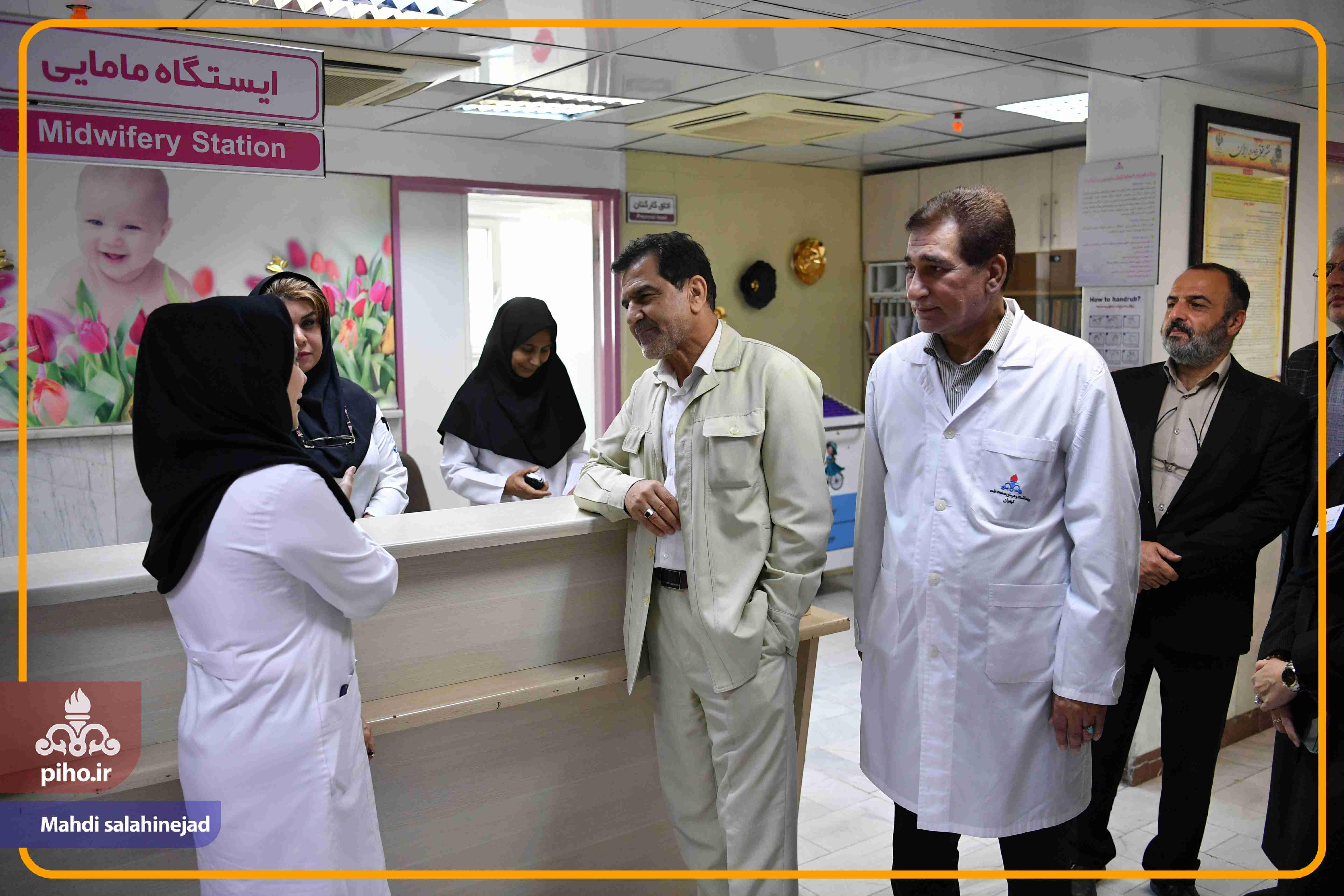 بازدید دکتر شجاع بیمارستان تهران 45