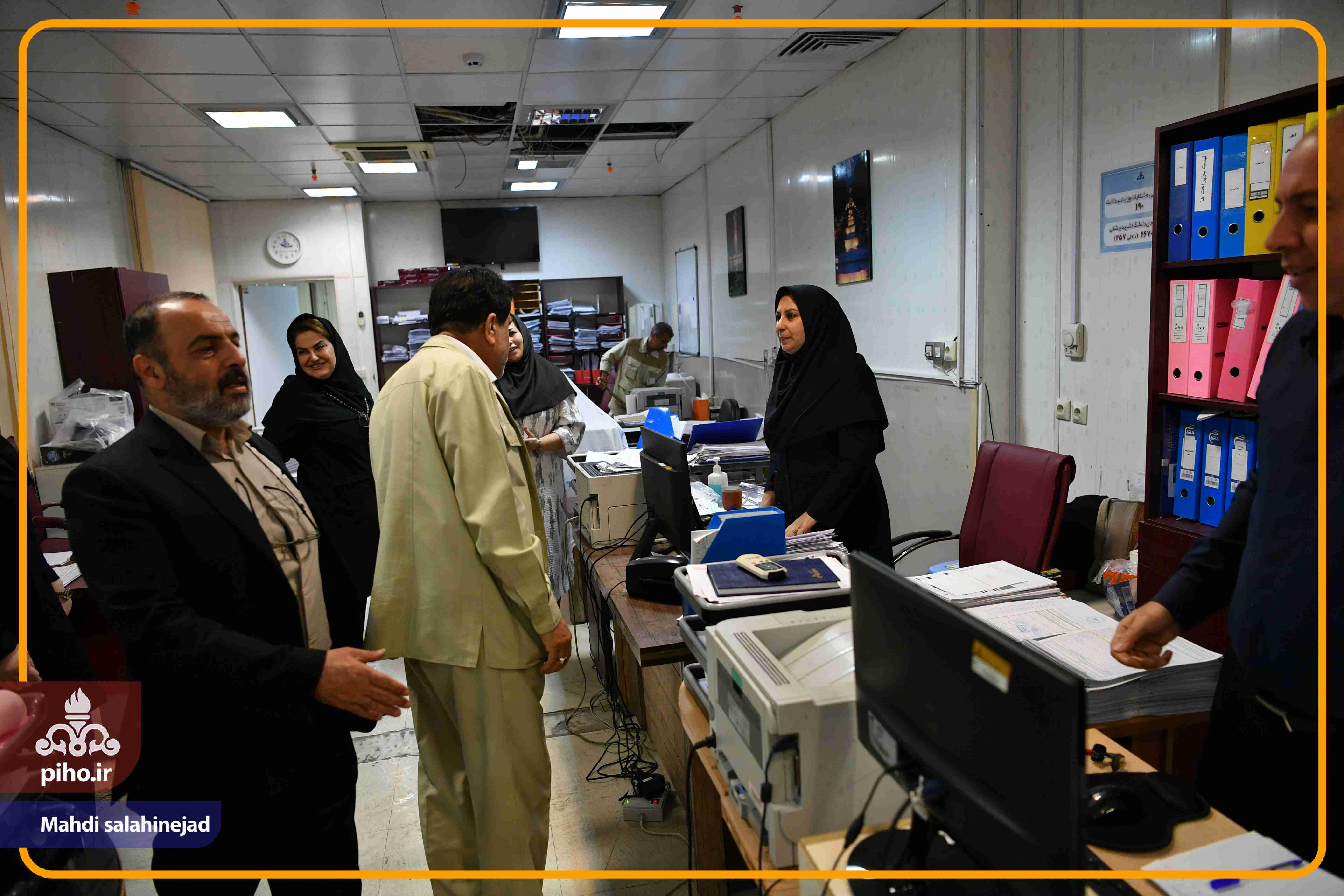 بازدید دکتر شجاع بیمارستان تهران 27