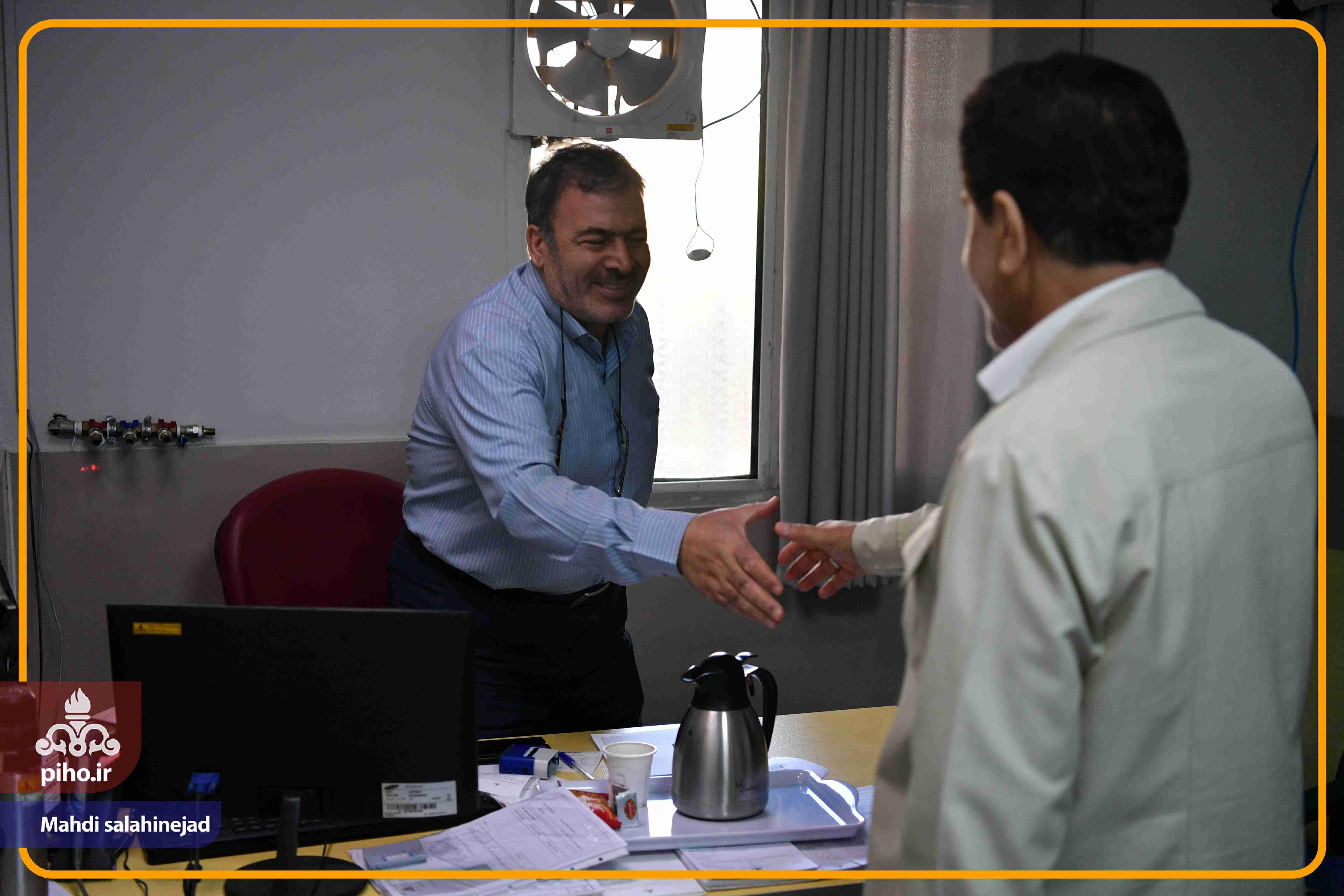 بازدید دکتر شجاع بیمارستان تهران 25