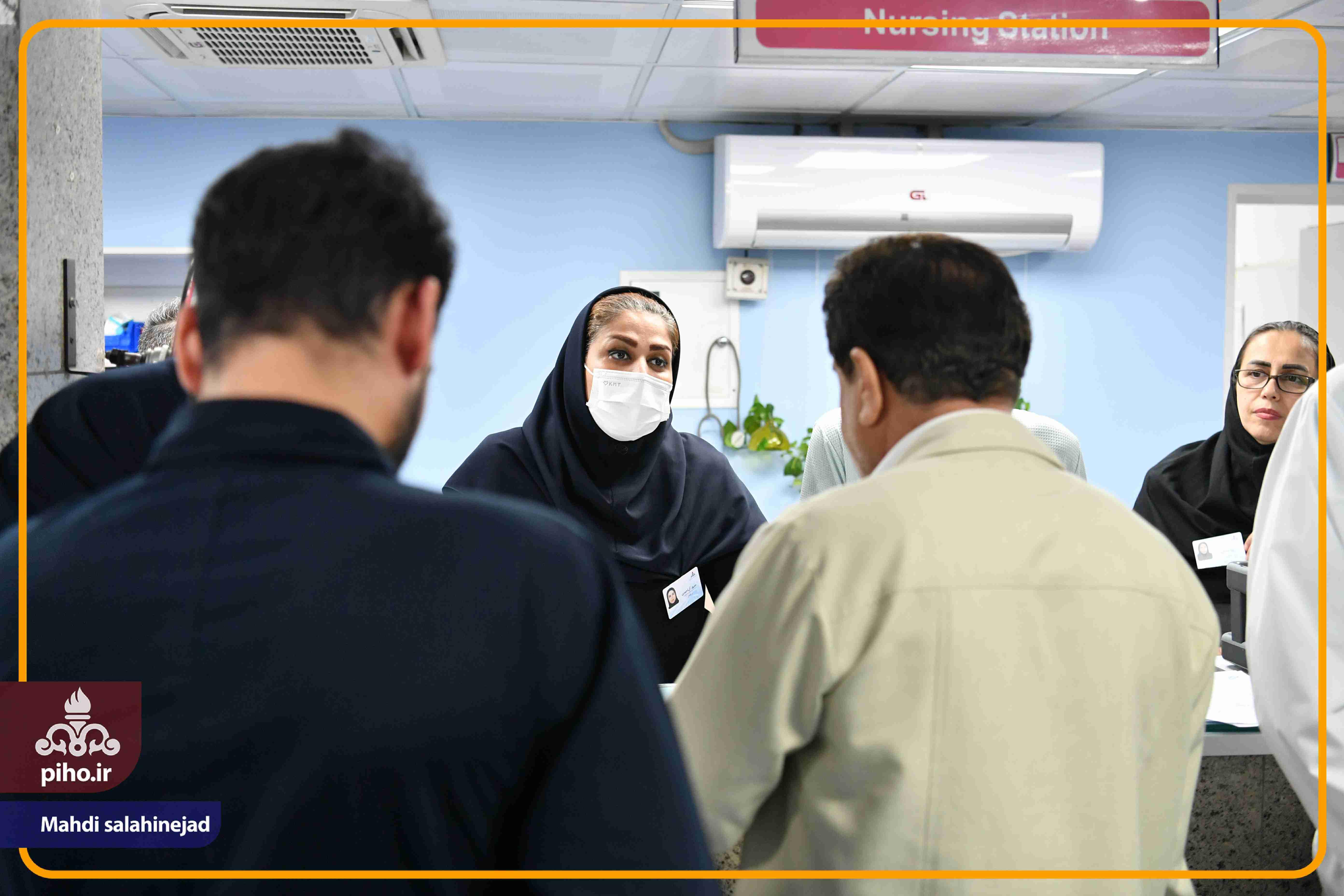 بازدید دکتر شجاع بیمارستان تهران 20