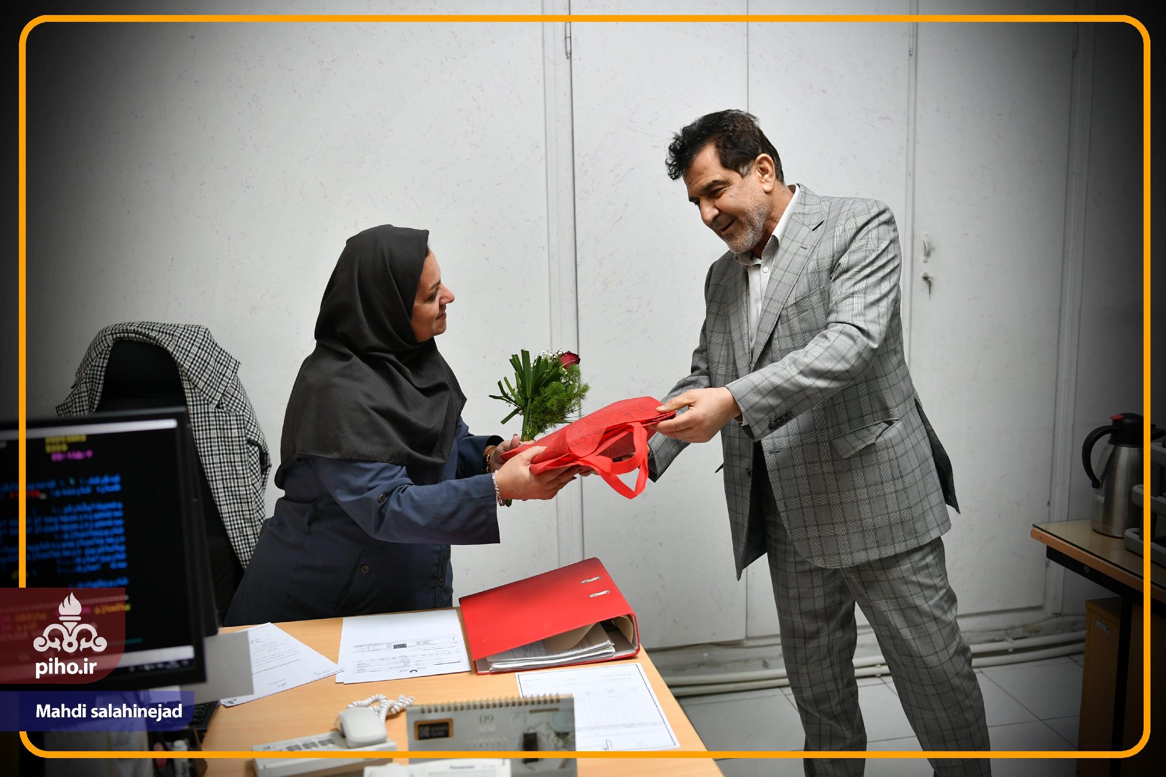 تجلیل از تلاش‌های کارکنان دارای معلولیت در ستاد سازمان 2