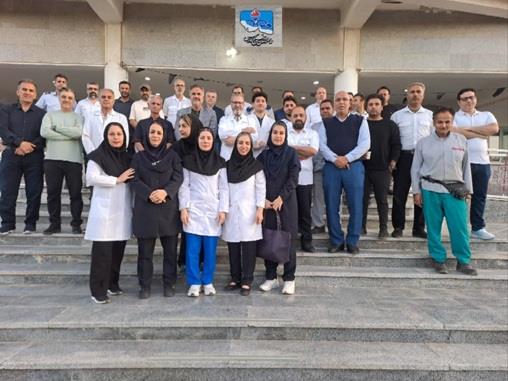 عکس کارکنان بهداری خارگ